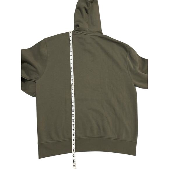 Nike Air Jordan Essential Fleece Baseline Men's Hoodie Olive Size L FD7545-222 - Picture 5 of 8